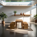 Tamar Table & Bench Set